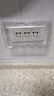 國(guó)際電工86型118型插座防水盒自粘式電源保護(hù)蓋加高加長(zhǎng)超薄衛(wèi)生間保護(hù)盒 118三聯(lián)防水盒-透明 曬單實(shí)拍圖