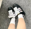阿迪達(dá)斯 （adidas）定制球鞋禮袋蕾絲浪漫時(shí)尚百搭低幫板鞋男女款黑粉七夕情人節(jié)禮物 黑粉 37.5 曬單實(shí)拍圖