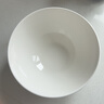 瑪戈隆特瑪戈隆特楓丹白露散件純白浮雕骨瓷餐具家用飯碗面碗湯碗 16.8CM*8.5CM 楓丹白露面碗 曬單實(shí)拍圖