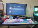 耐家電腦桌臺式電競桌游戲桌子家用簡易辦公桌工作臺長條桌子 碳纖維色160cm【送配件】桌架款 曬單實拍圖