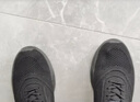 多走路多走路夏季新款行云3透氣網(wǎng)面舒適防滑軟底休閑鞋 耀石黑   42 曬單實(shí)拍圖