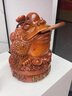 花梨木雕刻風(fēng)水鎮(zhèn)宅金蟾擺件實(shí)木三足金蟾開業(yè)送禮物客廳店鋪 花梨木精雕金蟾長(zhǎng)寬高11*11*14 曬單實(shí)拍圖