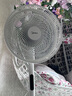 美的（Midea）【颶風(fēng)節(jié)能】七葉柔風(fēng)立式電風(fēng)扇/家用輕音落地扇/臺式小型風(fēng)扇/大風(fēng)力遙控定時(shí)搖頭風(fēng)扇 SAH35BSJ 曬單實(shí)拍圖