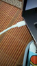 華為（HUAWEI）6A數(shù)據(jù)線充電線 USBType-C轉(zhuǎn)USBType-C/線長(zhǎng)1.8m/高品質(zhì)線芯原裝 白色CC800 曬單實(shí)拍圖