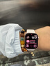 Apple/蘋(píng)果 Watch Series 10 智能手表GPS款42毫米玫瑰金色鋁金屬表殼淡桃粉色運(yùn)動(dòng)型表帶S/M MX1R3CH/B 曬單實(shí)拍圖