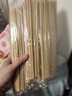 夢(mèng)庭一次性 筷子碳化100雙套裝獨(dú)立包裝家用餐具碳化筷子火鍋筷203839 曬單實(shí)拍圖
