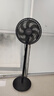美的（Midea）【超級(jí)單品】七葉輕音立式電風(fēng)扇家用柔風(fēng)落地扇臺(tái)式桌面小型風(fēng)扇大風(fēng)量節(jié)能搖頭宿舍電扇 SAF30AB 曬單實(shí)拍圖