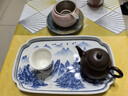 鎮師傅仿古泥千里江山長(cháng)方形茶盤(pán)青花瓷干泡臺釉下彩壺承托盤(pán)干泡盤(pán)單層 仿古泥【千里江山-茶盤(pán)】簡(jiǎn)裝 曬單實(shí)拍圖