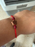 思梨小桃花朱砂桃木手鏈女紅繩編繩民族風(fēng)國潮本命年小眾復古手飾 BZ448朱砂桃木手繩 平安紅 曬單實(shí)拍圖