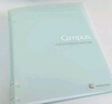 【全網(wǎng)低價(jià)】國(guó)譽(yù)（KOKUYO）Campus四孔活頁(yè)本大容量可換內(nèi)頁(yè)筆記本子 B5/40頁(yè)橫線 淡藍(lán) 1本 WCN-CBN142LB 曬單實(shí)拍圖