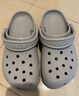卡駱馳（crocs）檀健次同款洞洞鞋男女鞋涼拖拖鞋沙灘涼鞋 10001-1FT M8W10 曬單實(shí)拍圖