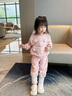 奧特曼童裝女童套裝春秋季2025新款兒童衣服寶寶兔子衛(wèi)衣衛(wèi)褲洋氣兩件套 粉色 80 建議75-85cm9-12月 曬單實拍圖