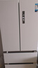 美的（Midea）508升法式多門四開(kāi)門一級(jí)能效雙系統(tǒng)雙循環(huán)除菌凈味國(guó)家補(bǔ)貼20%家用冰箱大容量BCD-508WTPZM(E)白 曬單實(shí)拍圖