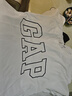 蓋璞男女裝2025春季新款棉質(zhì)印花logo短袖T恤寬松休閑上衣725617 曬單實(shí)拍圖