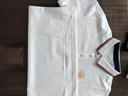 珠光萊卡 工作服定制印字T恤短袖文化衫定做工衣印logo工裝訂制polo衣服 白色 2XL 曬單實(shí)拍圖