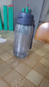 特百惠（Tupperware）樂趣550ML塑料杯夏季男女學(xué)生便攜運動水杯子大容量雙飲口 都市灰 曬單實拍圖