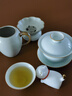 唐豐汝窯茶漏分茶器公道杯組茶濾過(guò)濾器茶具配件 素語(yǔ)茶漏+素語(yǔ)公道杯 曬單實(shí)拍圖