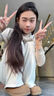 QMXD玉色小花朵手鏈女雙層疊戴小眾仿和田玉手串女輕奢高級感送女友 小花朵手鏈 曬單實(shí)拍圖
