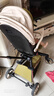 普洛可（PLAYKIDS）遛娃神器推車可坐可躺嬰兒車避震0-3歲溜娃車A8MAX越野版羅馬假日 曬單實拍圖