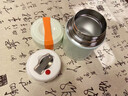 AILUKI日本燜燒杯316不銹鋼26小時(shí)保溫飯盒桶大容量悶燒壺上班便攜煮粥 伸縮款帶勺-晨霧綠 800ml 800ml 曬單實(shí)拍圖