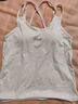 久歲伴兒童吊帶背心女童網(wǎng)孔含蠶絲帶胸墊內衣12-15歲發(fā)育期文胸打底衫 曬單實(shí)拍圖