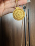 金至尊（3D-GOLD)天祿貔貅黃金吊墜古法精雕工藝足金掛墜帶編繩項(xiàng)鏈生日禮物計價 總重21.79克（金重20.15克） 曬單實(shí)拍圖
