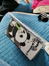Qise適用iPad6/5保護(hù)套9.7英寸蘋果平板電腦第五代第六代保護(hù)殼帶筆槽卡通彩印硅膠氣囊可休眠防摔軟殼 【小熊家族】氣囊書本款 iPad5/6通用【9.7英寸】單殼 曬單實(shí)拍圖