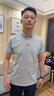 花花公子;PLAYBOYpolo衫短袖男t恤夏季帶領2025新款衣服男士商務休閑翻領男裝短袖 灰色 2XL 【150-180斤】 曬單實拍圖