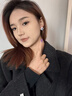 HKHL 925銀坦桑藍(lán)色寶石耳釘女氣質(zhì)高級(jí)感女士耳環(huán)小眾耳飾禮物送老婆 坦桑藍(lán)色寶石耳釘一對(duì)+輕奢禮盒 曬單實(shí)拍圖