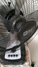 駱駝臺式電風(fēng)扇桌面風(fēng)扇宿舍辦公室轉頁(yè)扇銅芯電機學(xué)生客廳床頭搖頭大風(fēng)扇靜音臺扇 【銅芯電機】14英寸帶定時(shí)款三擋塑葉 2.5米 曬單實(shí)拍圖