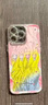 威愷 適用蘋果16ProMax手機(jī)殼iPhone16ProMax保護(hù)套全包防摔網(wǎng)紅高端男女款閃粉鏡羽紗粉色小熊配手鏈 曬單實(shí)拍圖