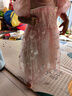 迪士尼女童連衣裙2025新款夏季洋氣蝴蝶蓬蓬公主裙女寶寶周歲禮服生日裙 粉色 90 cm 曬單實拍圖