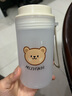 沃德百惠（WORTHBUY）塑料水杯夏季高顏值大容量隨手杯學(xué)生兒童防燙便攜運(yùn)動(dòng)杯子 350ml 曬單實(shí)拍圖