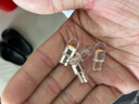 汽車(chē)貨車(chē)通用T10led燈泡改裝示寬燈超亮12V汽車(chē)牌照插泡閱讀燈 12V黃色4個(gè) 曬單實(shí)拍圖