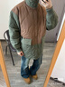 卡帕（Kappa）背靠背棉服2024新款男女款秋冬保暖外套防寒服棉襖棉衣K0EZ2MM30D 曬單實(shí)拍圖