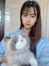 嬰果小島會叫的仿真布偶貓咪玩偶小貓毛絨玩具兒童陪睡睡覺抱娃娃生日禮物 棕色布偶貓【可以喵喵叫】 45厘米 曬單實拍圖