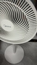 美的（Midea）電風(fēng)扇家用7葉落地扇搖頭電風(fēng)扇循臥室宿舍輕音風(fēng)扇臺式桌面小型風(fēng)扇臺地兩用升級款 白色丨7葉臺地兩用 曬單實拍圖
