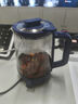 美的（Midea）養(yǎng)生壺 1L大容量一體式噴淋煮茶器蒸煮茶壺 辦公室煮茶燒水一體機(jī) 304不銹鋼花茶白茶ZC10S01 曬單實(shí)拍圖
