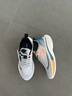 德?tīng)柣菽行?025夏季網(wǎng)面透氣百搭休閑鞋男款大碼輕便軟底防滑跑步運動(dòng)鞋 白橘 40 【標準運動(dòng)鞋碼】 曬單實(shí)拍圖