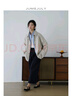 嘉茱莉2025早春新款小個(gè)子中長(zhǎng)款風(fēng)衣女知識(shí)分子翻領(lǐng)外套高級(jí)感 杏色 S 曬單實(shí)拍圖