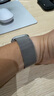 品勝適用蘋果手表表帶米蘭尼斯不銹鋼磁吸搭扣iWatchS10/9/8/7/6/se/Ultra【44/45/46/49mm】銀色 曬單實拍圖