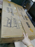 全品屋升降電腦桌升降工作臺(tái)電腦升降支架臺(tái)站立式升降辦公書桌 氣動(dòng)無級(jí)升降-黑桌雙層80cm 曬單實(shí)拍圖