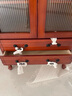 梵慕帛實(shí)木客廳酒柜現(xiàn)代簡約玄關(guān)柜門廳隔斷裝飾柜多用途茶柜餐邊柜特價(jià) 深咖色 雙抽 酒柜（高100cm） 雙門 單門 曬單實(shí)拍圖