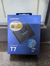 三星（SAMSUNG）1TB Type-c USB 3.2 移動(dòng)固態(tài)硬盤（PSSD） T7 灰色 NVMe讀速1050MB/s 手機(jī)直連筆記本外接 曬單實(shí)拍圖