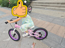 優(yōu)貝（RoyalBaby）兒童自行車男女鎂合金單車 月亮系列4-7歲 宇航員16寸 粉色 曬單實拍圖