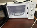 美的（Midea）快捷微波爐 家用小型 360°轉(zhuǎn)盤加熱 旋鈕操控 易潔內(nèi)膽（M1-L213B） 曬單實拍圖