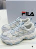 斐樂（FILA）官方貓爪6代女鞋復(fù)古運動鞋2025夏季新款舒適厚底鞋休閑鞋 雪白/太空銀-SS 39 曬單實拍圖