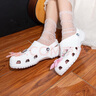 卡駱馳（crocs）男女鞋經(jīng)典洞洞鞋戶(hù)外休閑時(shí)尚潮流沙灘鞋涼拖鞋 10001-100 36-37 曬單實(shí)拍圖