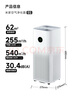 米家【家電國家補貼】小米空氣凈化器5S家用除甲醛除菌除過敏AC-M24-SC 曬單實拍圖