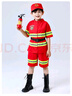 兒童消防員表演服演出服親子職業(yè)體驗服裝角色扮演衣服幼兒園套裝 短袖+短褲+帽子+腰帶 110 曬單實拍圖